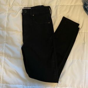 Everlane black high rise skinny jean